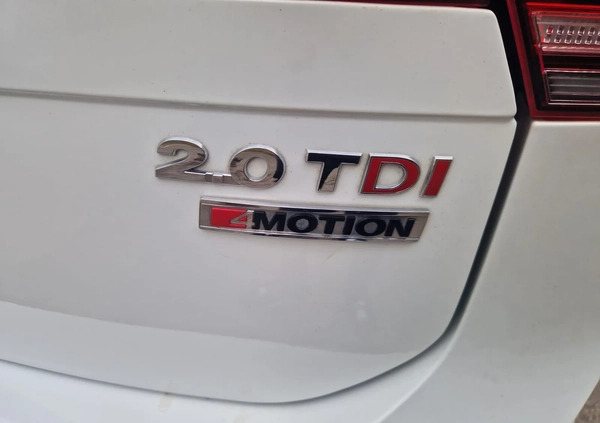 Volkswagen Tiguan cena 55900 przebieg: 110000, rok produkcji 2017 z Chodzież małe 407